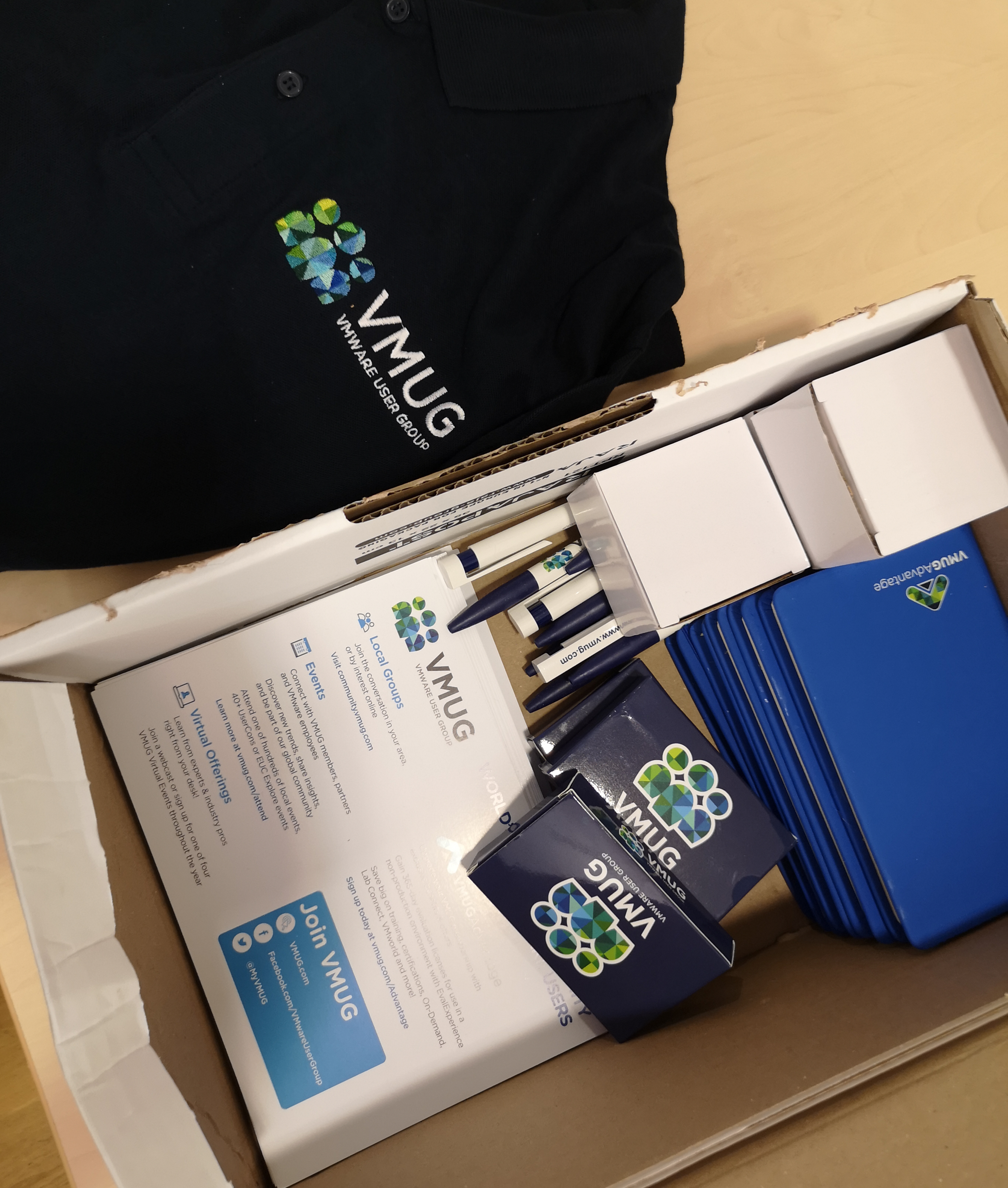 VMUG Welcome Package